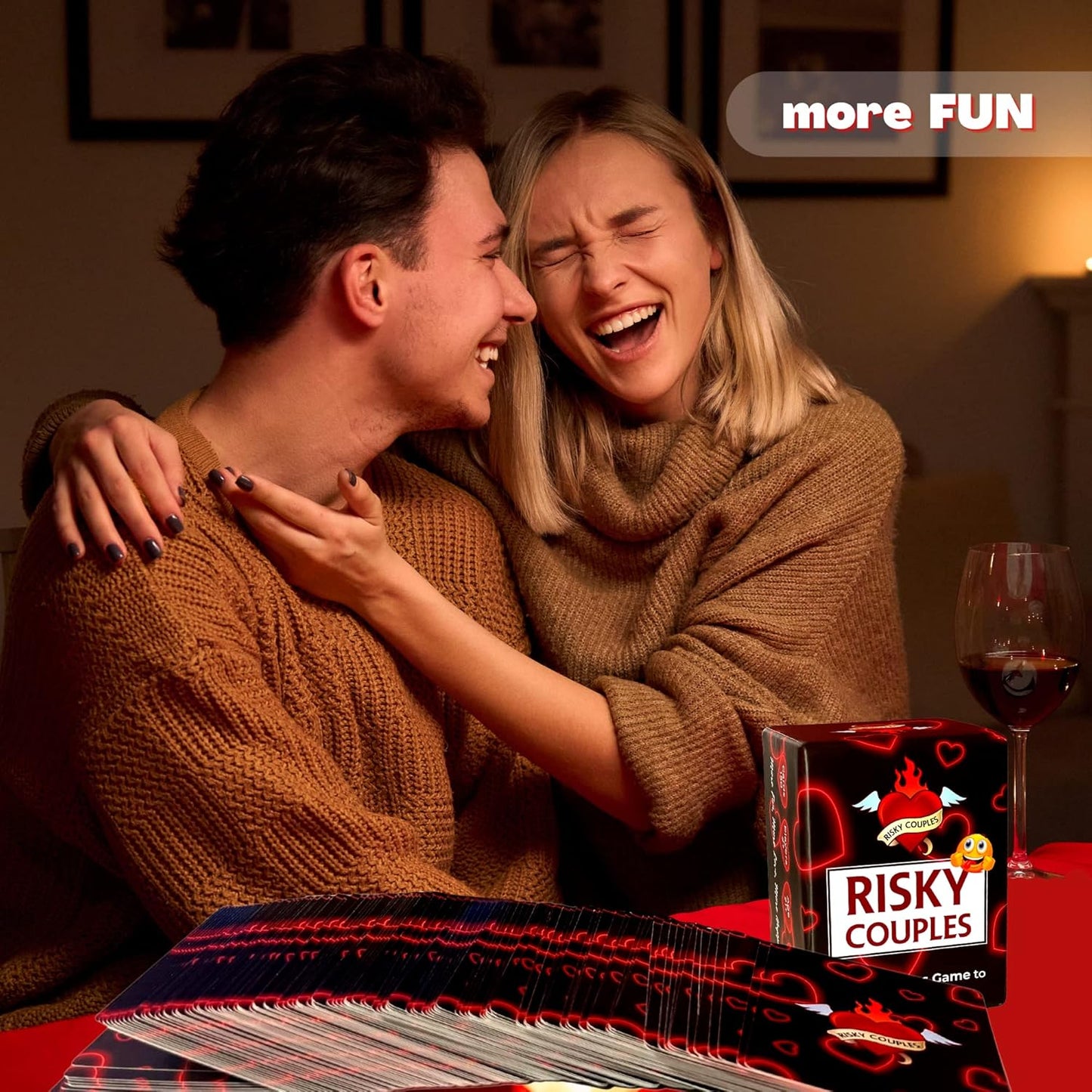 Risky Couples – Jeu de cartes amusant et romantique pour vos soirées en amoureux