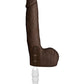 Doc Johnson Signature Cocks: Rob Piper – Godemichet réaliste de 26,7 cm, coloris chocolat