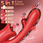RogueBeauty Estimulador 5 en 1 de lamido, vibración y aleteo