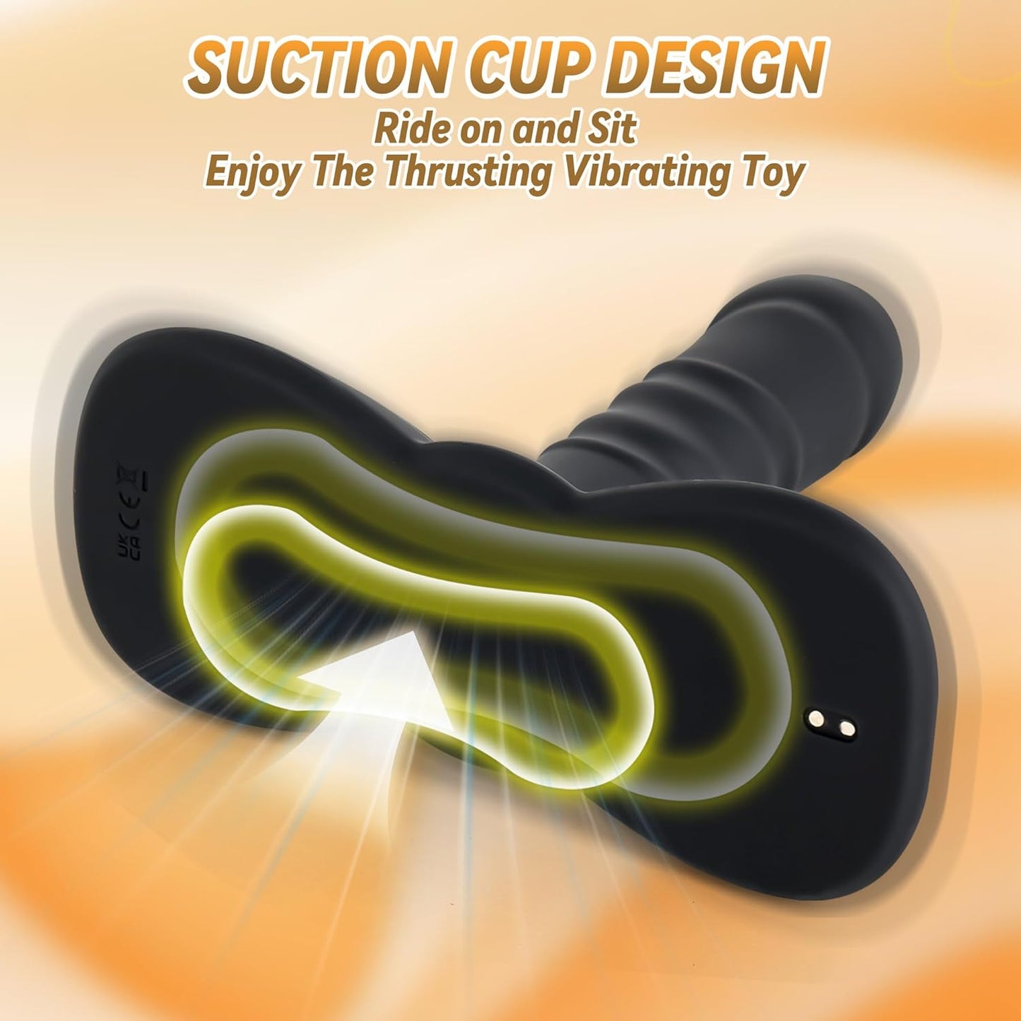 Vibrador para montar RogueMotion de triple acción
