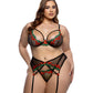 Black Cherry Delight Bra & Garter Set