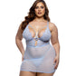 Ensemble chemise de nuit Baby Blue Paradise Bloom