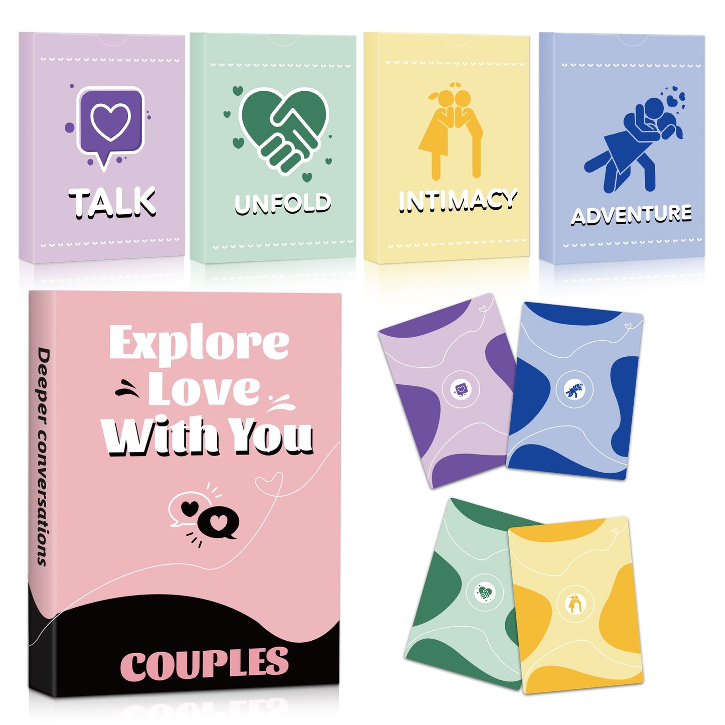 Juego de Cartas de Aventura para Parejas Románticas