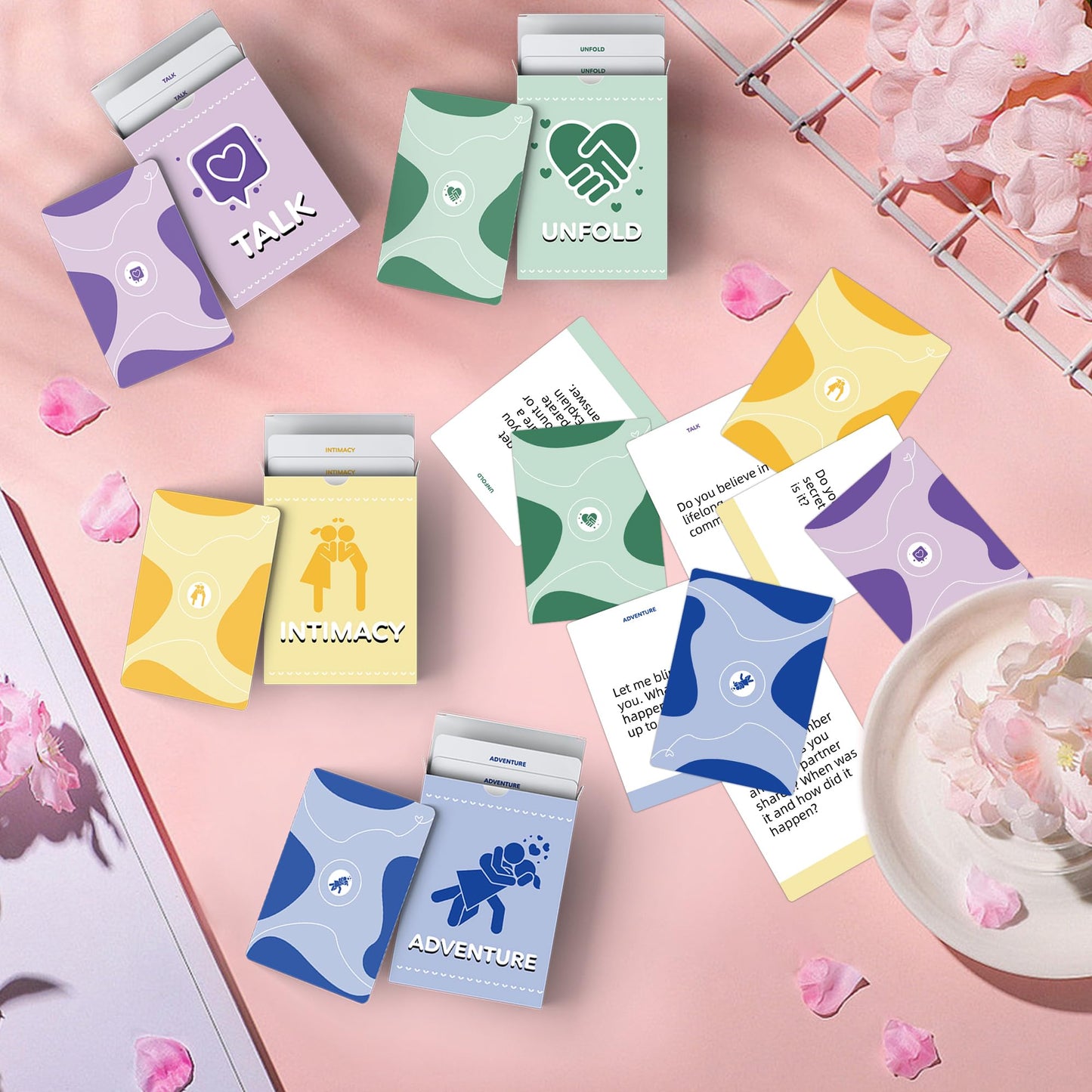 Juego de Cartas de Aventura para Parejas Románticas