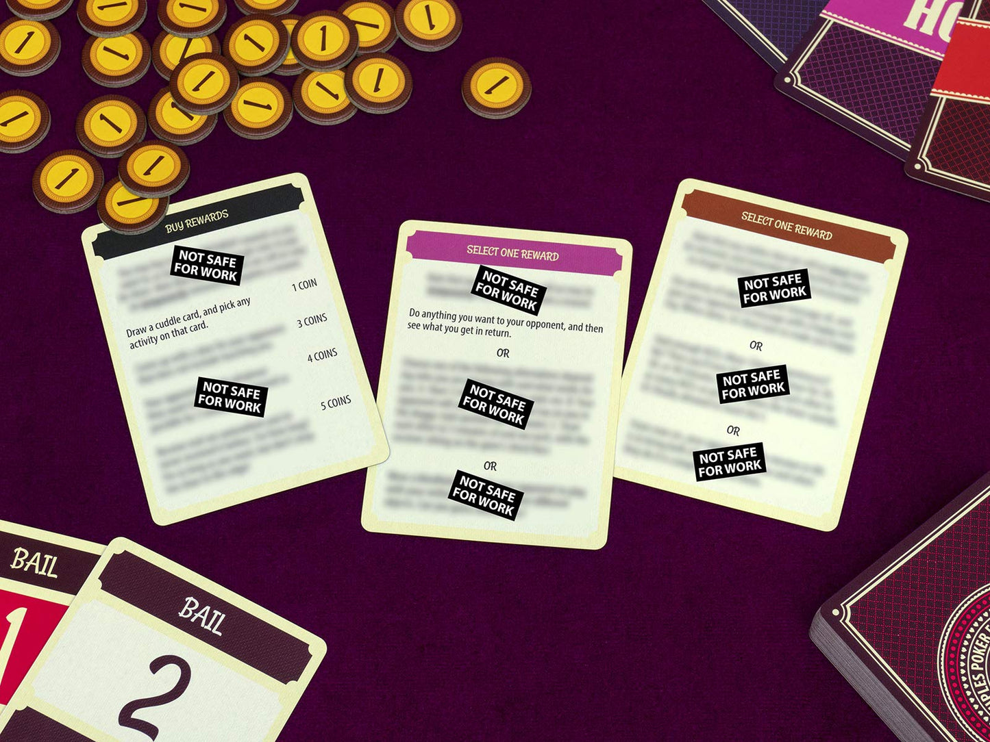 Juego de cartas de retos para parejas románticas