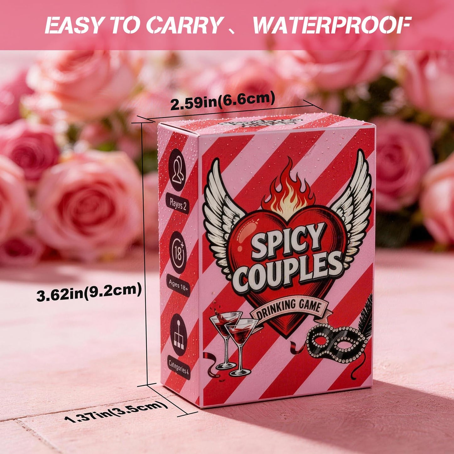 Jeu de cartes romantique « Connais ton/ta partenaire »