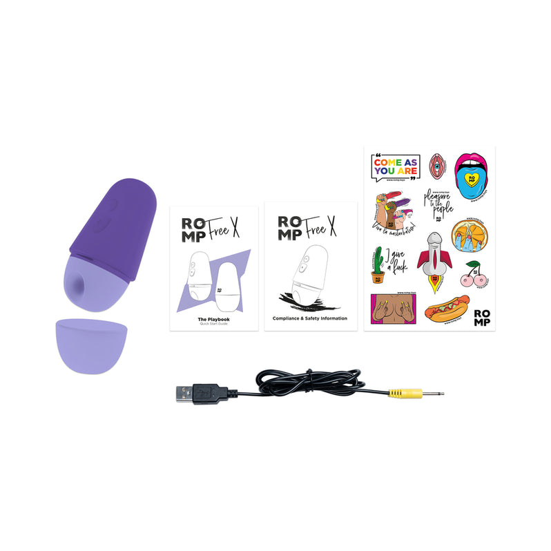 ROMP Free X Vibrador de clítoris - Morado