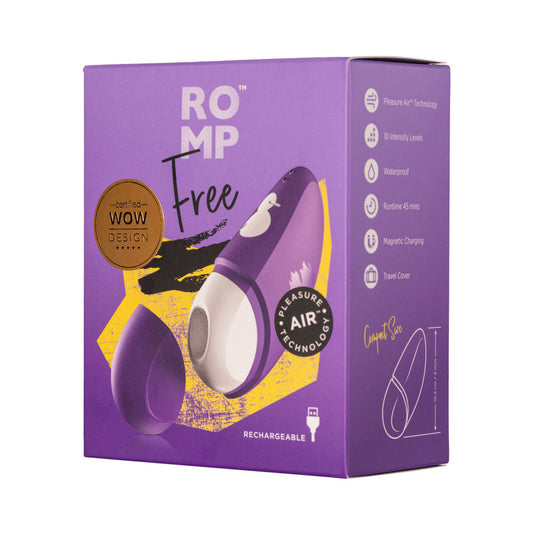 Vibromasseur clitoridien ROMP sans fil - Violet