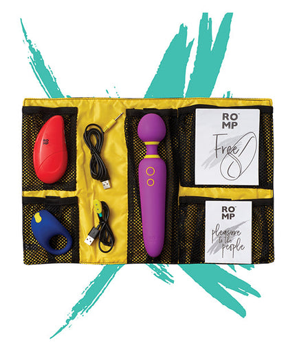 Kit de placer ROMP - Flip, Free y Juke en estuche de transporte