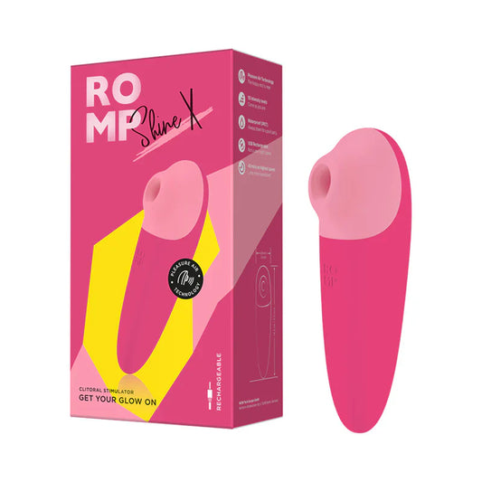Vibromasseur Clitoridien ROMP Shine X - Rose