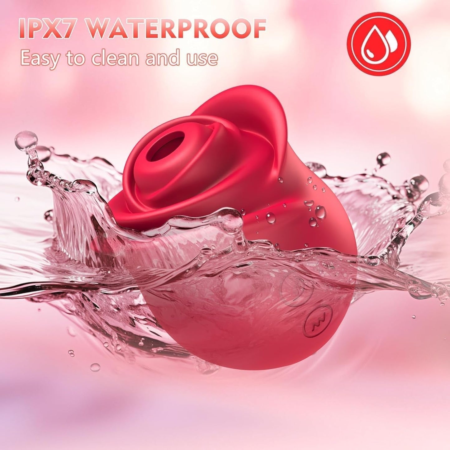 Vibrador de succión BloomPulse Pro con control por aplicación