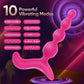 RoséBeads Vibrating Anal Beads Plug