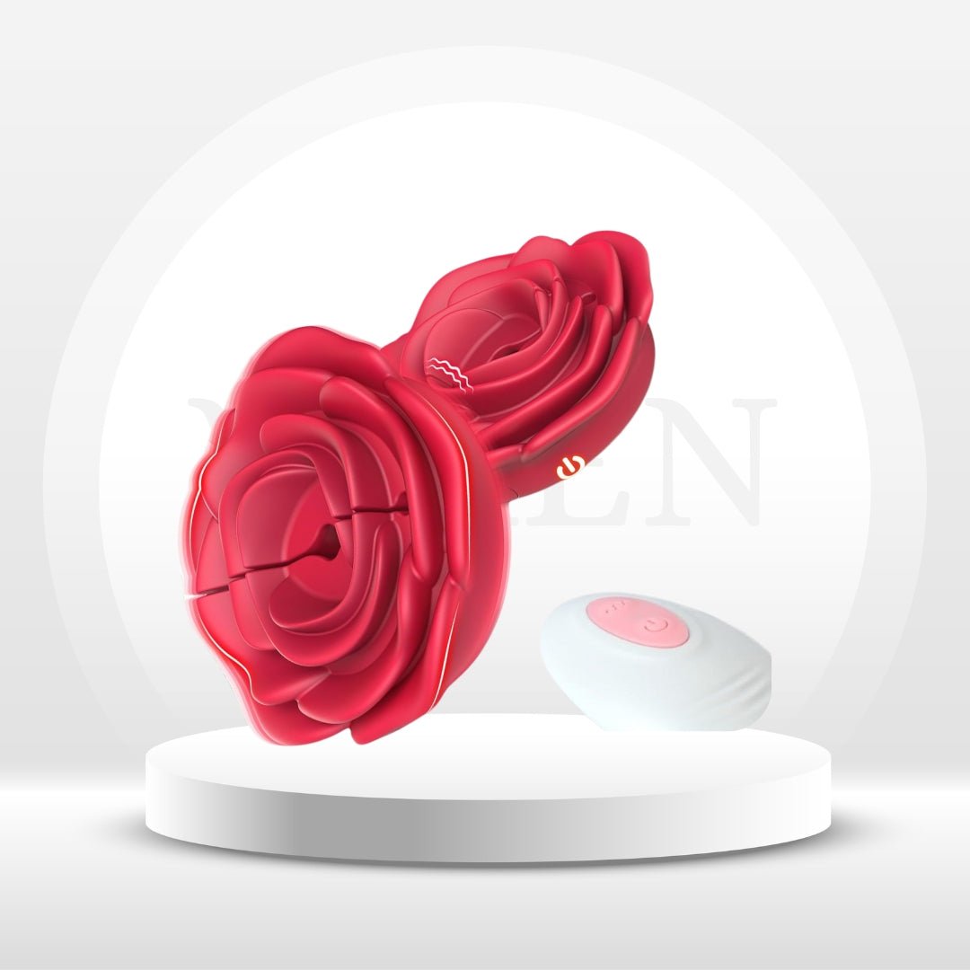 RoseBloom Vibrador de pezones