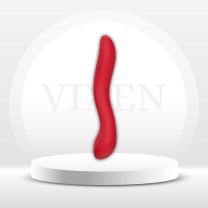 Vibrador varita de estimulación múltiple ergonómico RoseCurve