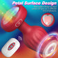 RoseGlow Light-Up Vibrating Rose Butt Plug 10 Modes