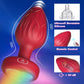 RoseGlow Light-Up Vibrating Rose Butt Plug 10 Modes