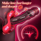 Anillo para pene RoseLux de triple motor