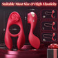 Anillo para pene RoseLux de triple motor