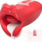 RoseLuxe 2-in-1 Tongue & Clit Vibrator