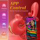 Vibrador aleteador clitoriano multimodo RoseLuxe
