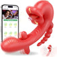 Vibrador aleteador clitoriano multimodo RoseLuxe