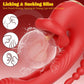 Vibrador aleteador clitoriano multimodo RoseLuxe