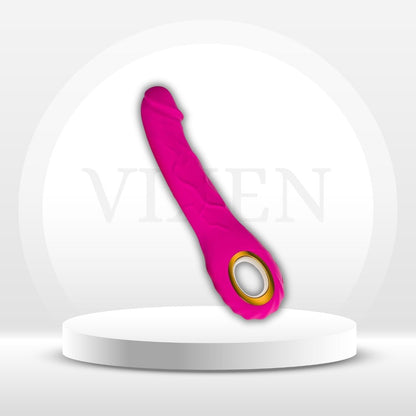 RoséMotion Vibrador Dildo de Empuje de 9 pulgadas para Punto G