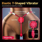 RosePearl Vibrador tipo tanga de bragas controlable por aplicación