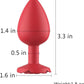 RosePetal Silicone Rose Butt Plug