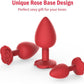 RosePetal Silicone Rose Butt Plug