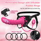 Vibromasseur plug anal à sangle RosePulse