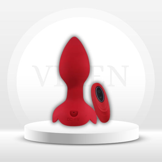RoseRadiance Plug anal rose lumineux