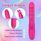 Vibrador RoseRider con empuje Rabbit