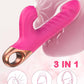 RoseThrustVII Thrusting Rabbit G-Spot Vibrator with Suction