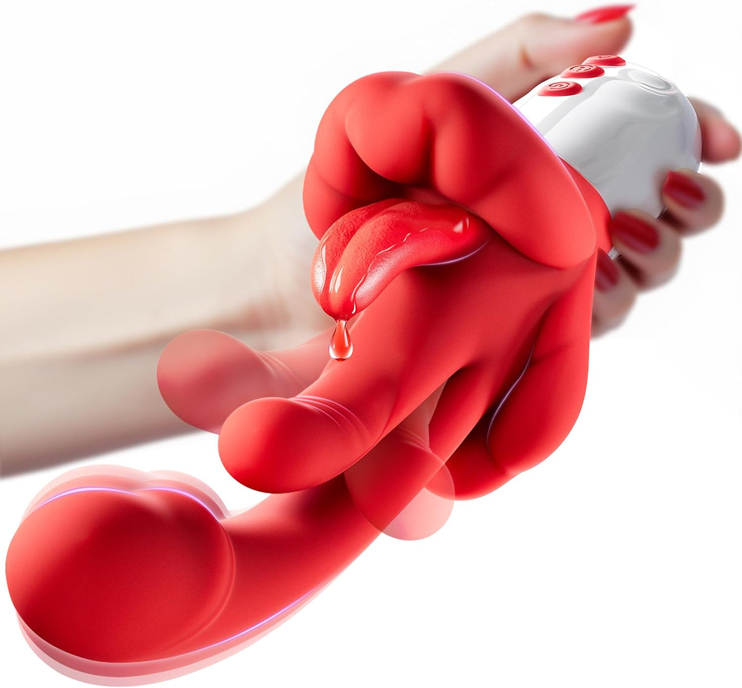 RoseTouch Vibromasseur Lingual Point G 5-en-1
