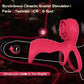 RoseTrinity Cock Ring Clit Stim Girth Sleeve 3-Ring 9 Modes
