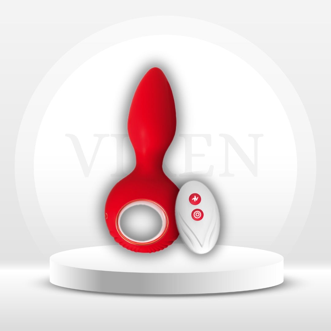 RougePulse Remote Vibrating Butt Plug & Prostate Massager