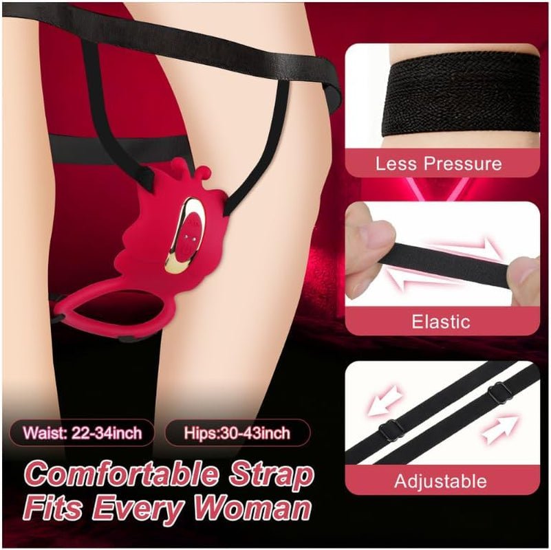 Kit vibrador para parejas 3 en 1 RougeRush