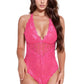 Lacy V-Cut Teddy