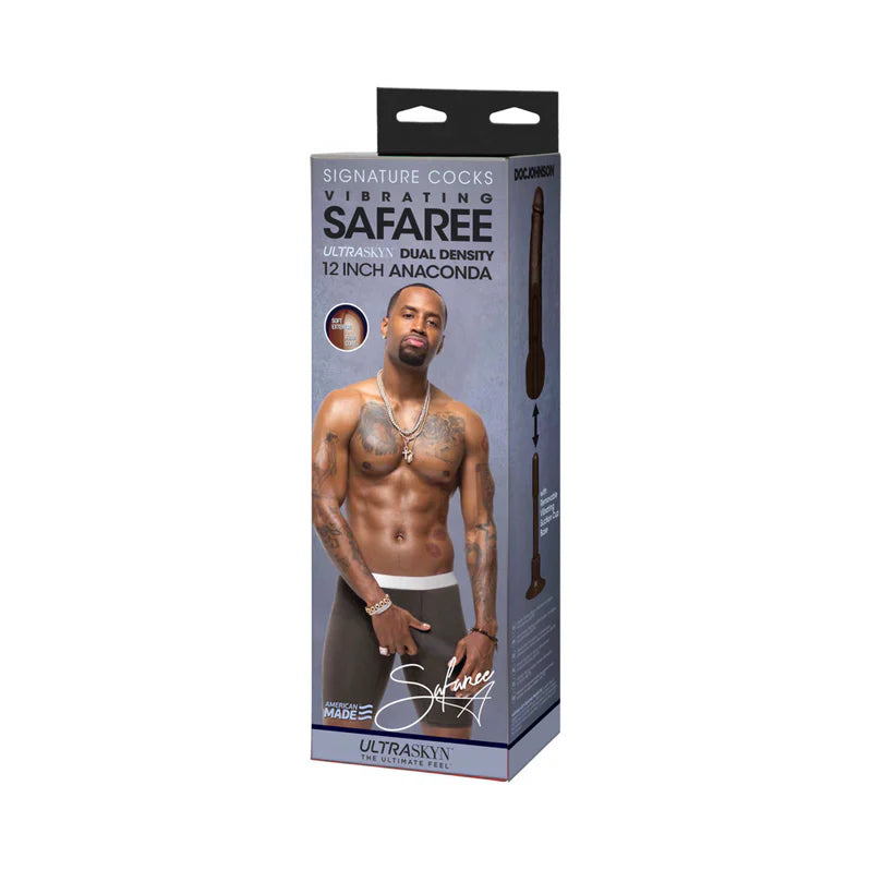 Safaree Samuels Anacondas de la firma Cocks Dildo vibrador de 30 cm