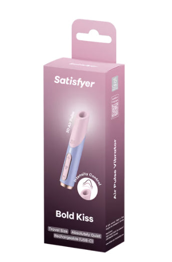 Vibrateur Clitoridien à Impulsions Satisfyer Bold Kiss Air Pulse