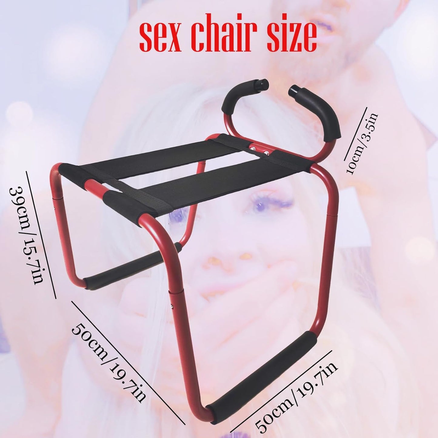 Chaise de sexe ScarletBounce avec accoudoirs