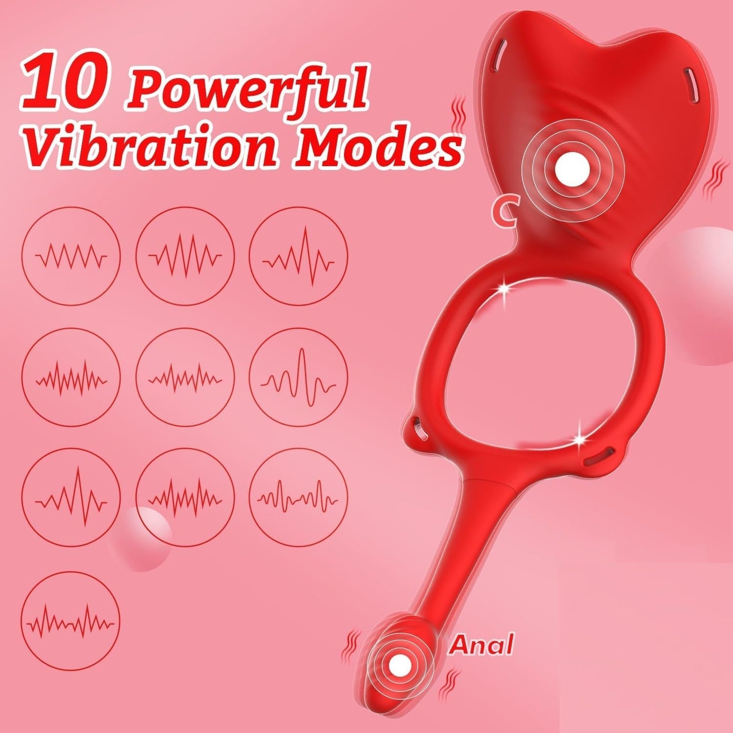 SecretBloom  3-in-1 Couples Wearable Panty Vibrator