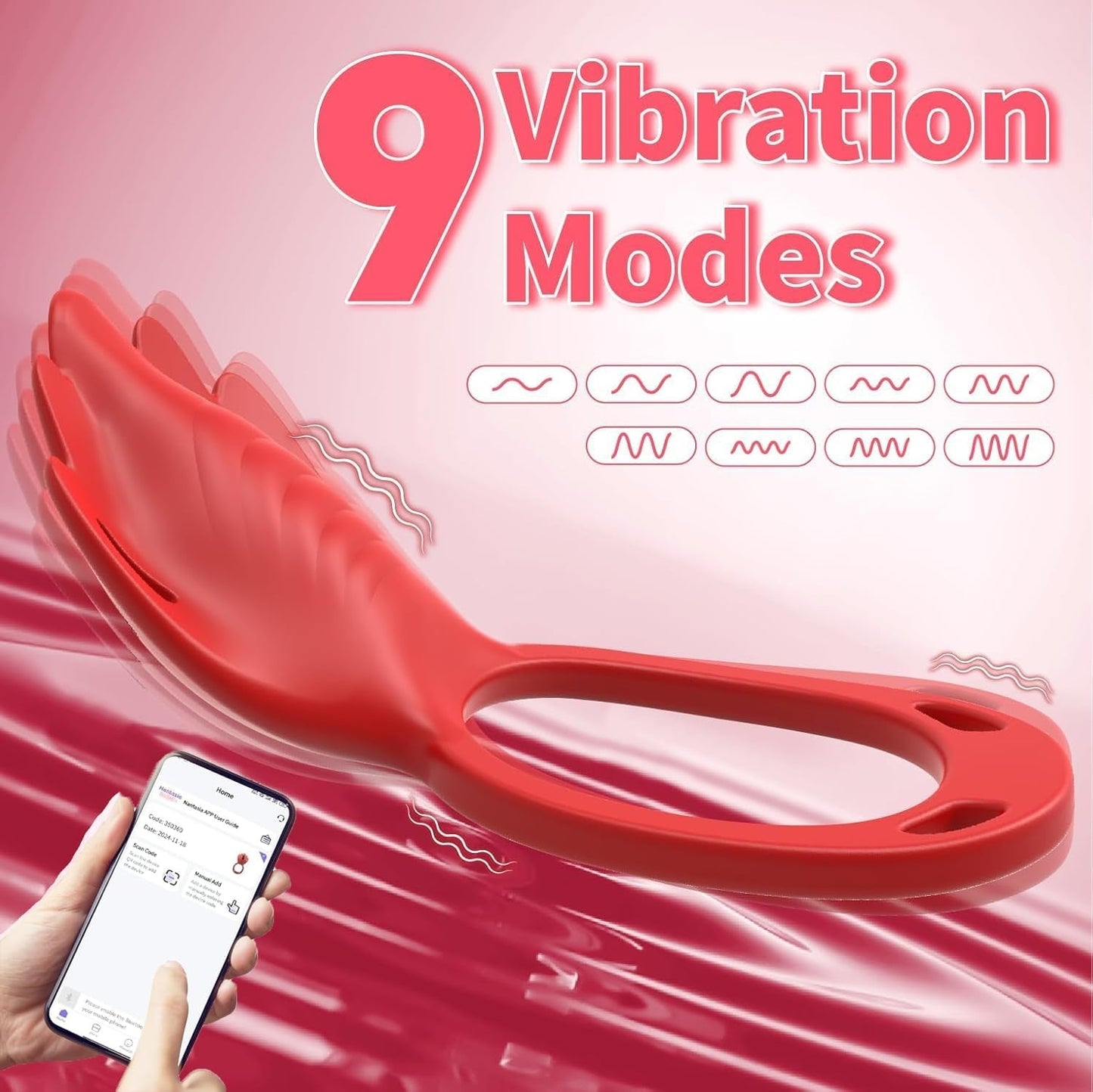 Conjunto de Vibradores Panty Controlados por Aplicación SecretPulse