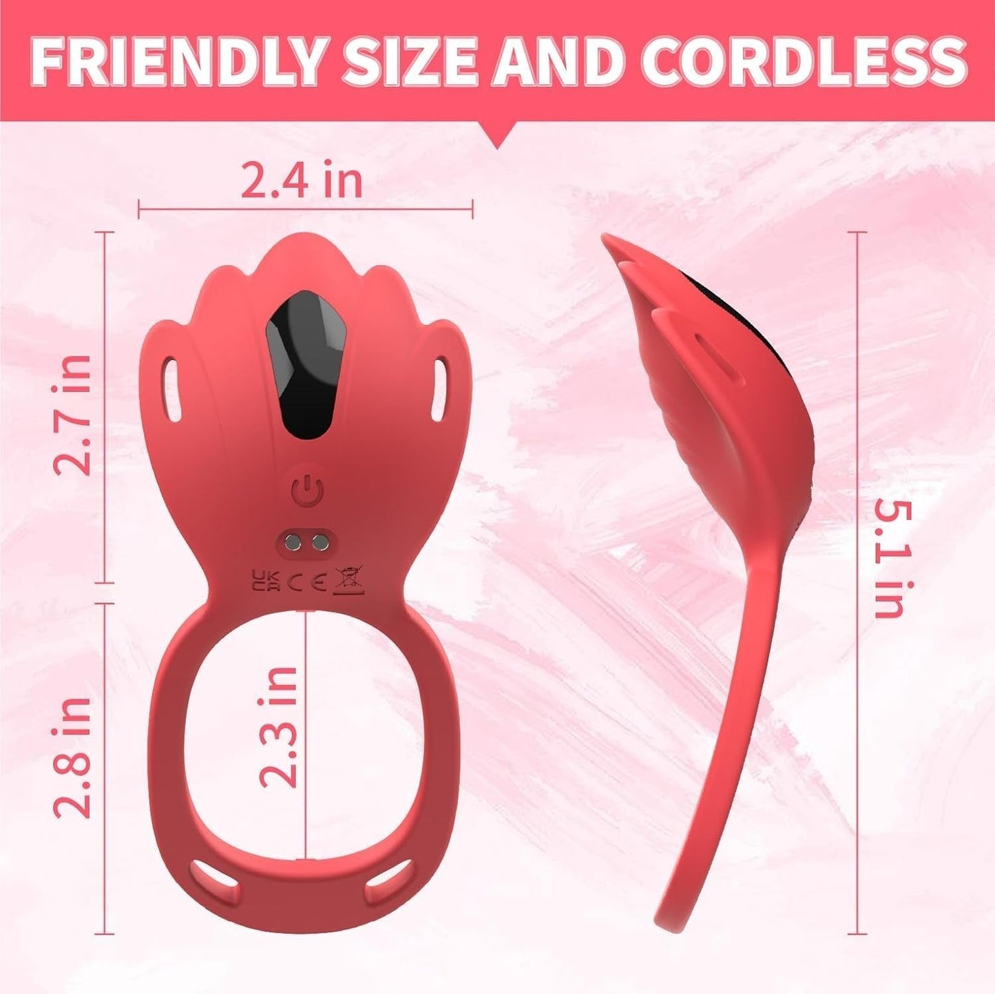 Conjunto de Vibradores Panty Controlados por Aplicación SecretPulse
