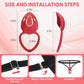 SecretRose Vibrador Pene y Anillo Vibrador para Parejas
