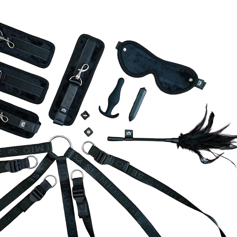 SEI MIO Rendición Completa – El Set de Seducción Definitivo con Ataduras de Cama