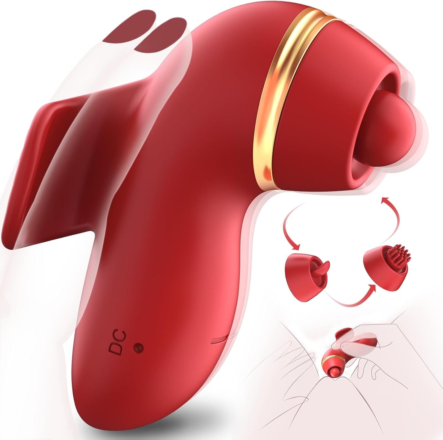 Vibrador de dedo de triple sensación SensaFlick