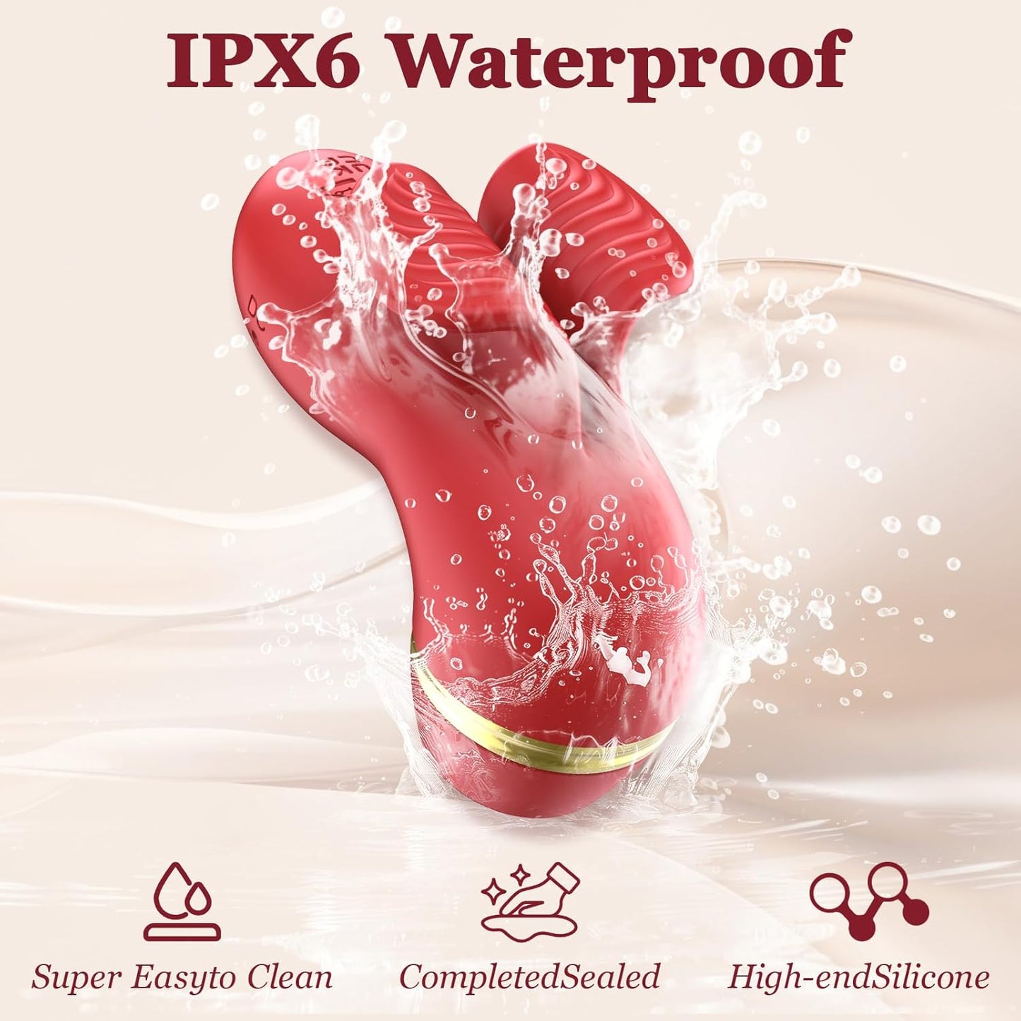 Vibrador de dedo de triple sensación SensaFlick