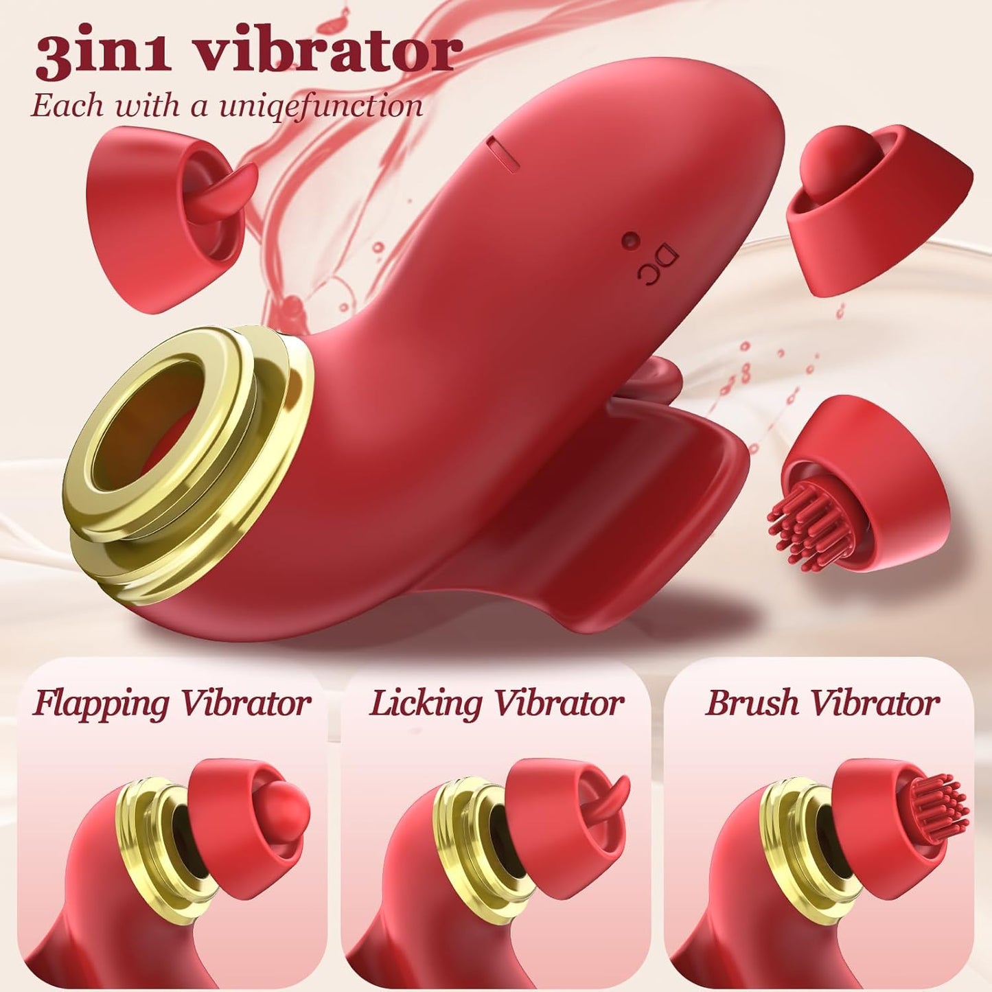 Vibrador de dedo de triple sensación SensaFlick